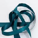 15mm satin ribbon - teal. Product thumbnail image