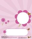 Girls Birthday - Pink Flower. Product thumbnail image